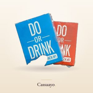 Cassaayo Red/Blue Do or Drink, Party Games