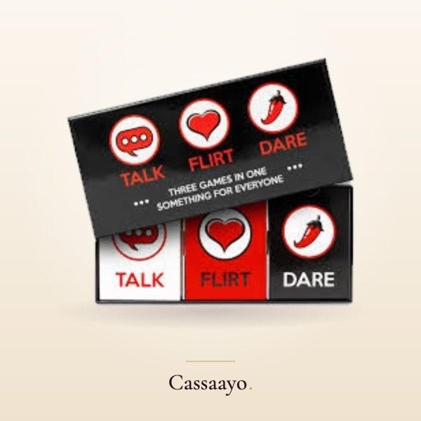 Talk, Flirt, Dare Cassaayo Talk, Flirt, Dare, Party Games