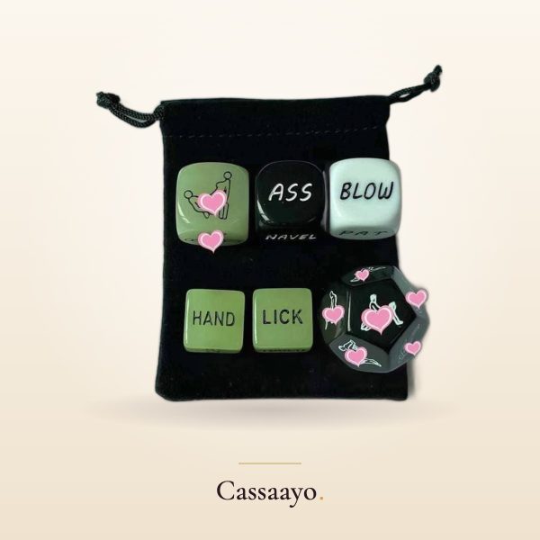 Erotic Dice (Set of 6) Cassaayo Erotic Dice (Set of 6), For Couples