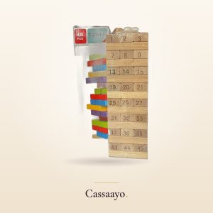 Cassaayo Number Jenga, Party Games