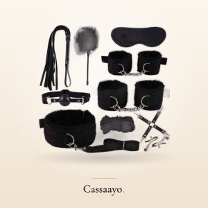 BDSM Starter Set (10 Pieces, Black) Cassaayo BDSM Starter Set (10 Pieces, Black), Gift Sets