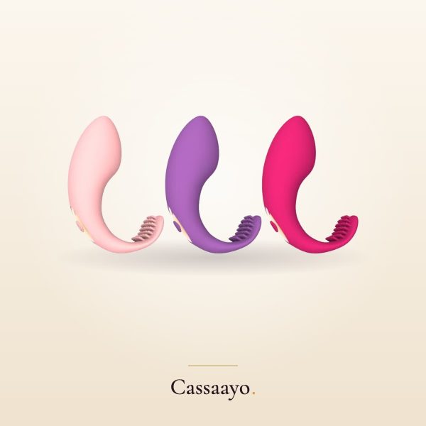 App-Controlled Bump Vibrator Cassaayo App-Controlled Bump Vibrator, For Her