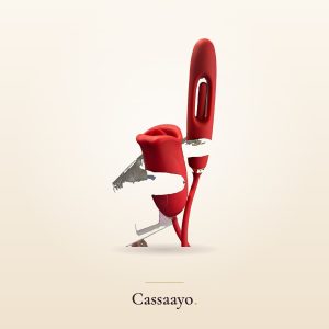 Two-Way Oral Toy with Flap Cassaayo Two-Way Oral Toy with Flap, For Her